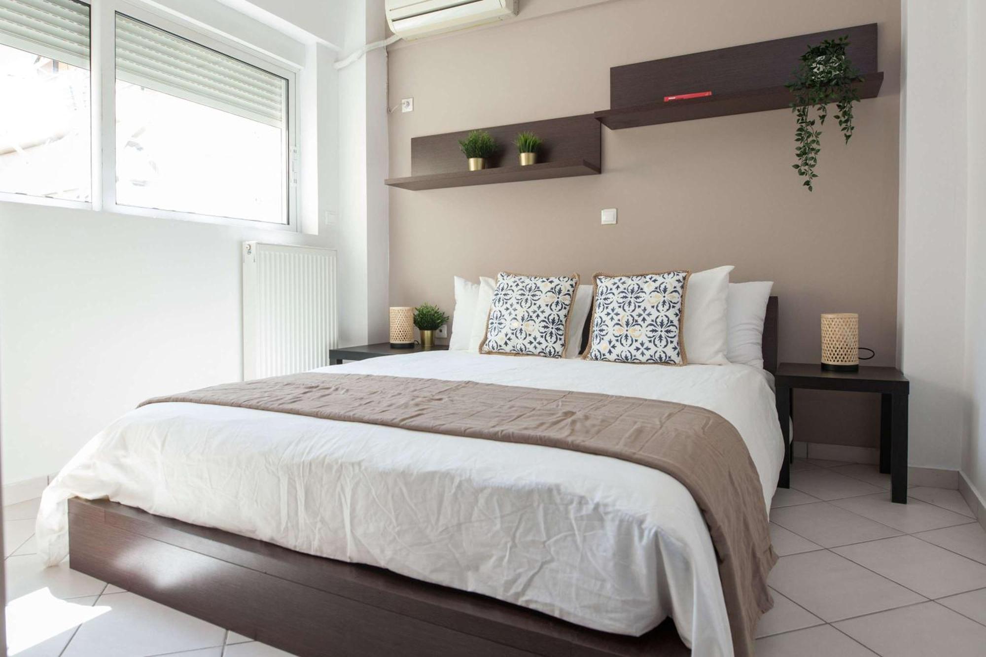 Apartamento Bright 1 Bd In Ampelokipoi With Balcony
